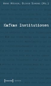 book Kafkas Institutionen