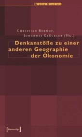 book Denkanstöße zu einer anderen Geographie der Ökonomie