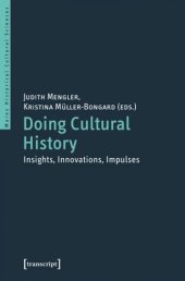 book Doing Cultural History: Insights, Innovations, Impulses