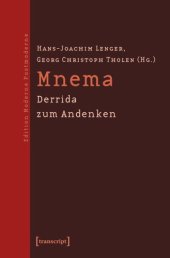 book Mnema: Derrida zum Andenken