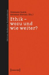 book Ethik - wozu und wie weiter?