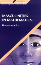 book Masculinities in Mathematics 