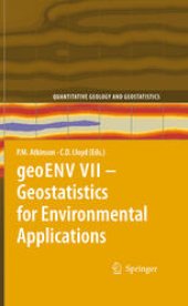 book geoENV VII – Geostatistics for Environmental Applications