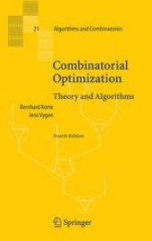 book Combinatorial Optimization: Theory and Algorithms 