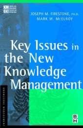 book Key Issues in the New Knowledge Management 