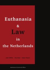 book Euthanasia and Law in the Netherlands