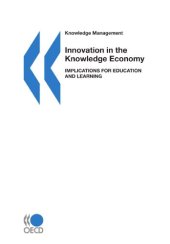 book Knowledge management Innovation in the Knowledge Economy:  Implications for Education and Learning