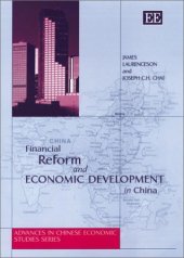 book Financial Reform and Economic Development in China 