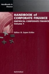 book Handbook of Empirical Corporate Finance