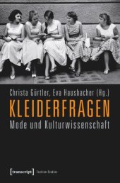 book Kleiderfragen: Mode und Kulturwissenschaft