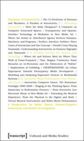 book Paradoxes of Interactivity: Perspectives for Media Theory, Human-Computer Interaction, and Artistic Investigations