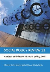 book Social Policy Review 23: Analysis and Debate in Social Policy, 2011