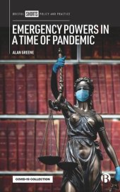 book Emergency Powers in a Time of Pandemic