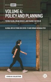 book Volume 4: Policy and Planning