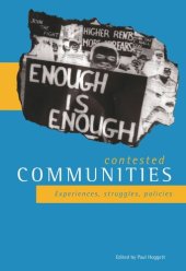 book Contested communities: Experiences, struggles, policies