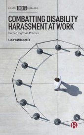 book Combatting Disability Harassment at Work: Human Rights in Practice