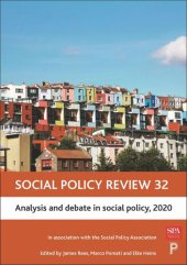 book Social Policy Review 32: Analysis and Debate in Social Policy, 2020