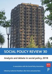 book Social Policy Review 30: Analysis and Debate in Social Policy, 2018