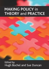 book Making policy in theory and practice