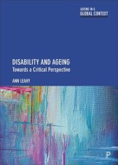 book Disability and Ageing: Towards a Critical Perspective