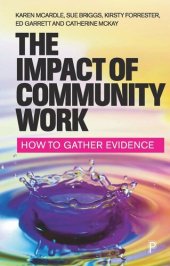 book The Impact of Community Work: How to Gather Evidence