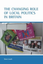 book The changing role of local politics in Britain