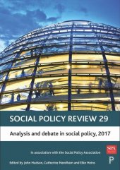 book Social Policy Review 29: Analysis and Debate in Social Policy, 2017