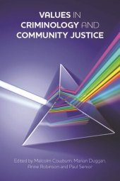 book Values in Criminology and Community Justice