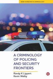 book A Criminology of Policing and Security Frontiers