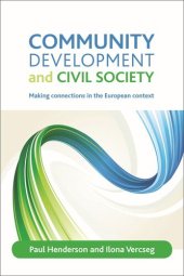 book Community development and civil society: Making connections in the European context