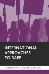 book International Approaches to Rape