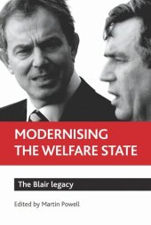 book Modernising the welfare state: The Blair legacy