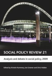 book Social Policy Review 21: Analysis and debate in social policy, 2009