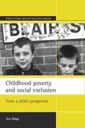 book Childhood poverty and social exclusion: From a child's perspective