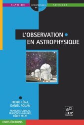 book L'observation en astrophysique