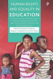 book Human Rights and Equality in Education: Comparative Perspectives on the Right to Education for Minorities and Disadvantaged Groups