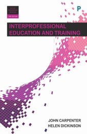 book Interprofessional Education and Training