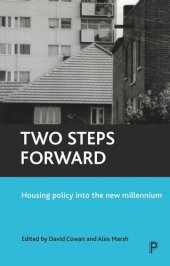 book Two steps forward: Housing policy into the new millennium