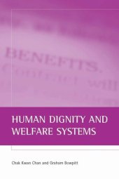 book Human dignity and welfare systems