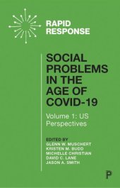 book Social Problems in the Age of COVID-19 Vol 1: US Perspectives