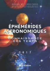 book Ephémérides astronomiques 2017: Connaissance des temps