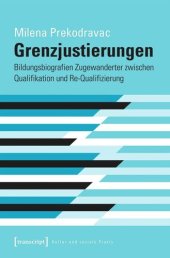 book Grenzjustierungen - Bildungsbiografien Zugewanderter zwischen Qualifikation und Re-Qualifizierung: Bildungsbiografien Zugewanderter zwischen Qualifikation und Re-Qualifizierung