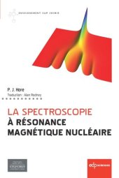 book La spectroscopie à Résonance Magnétique Nucléaire