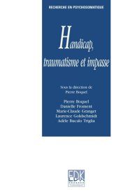 book Handicap, traumatisme et impasse