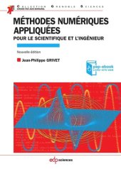 book Méthodes numériques appliquées: Pour le scientifique et l'ingénieur