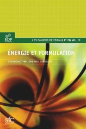 book Énergie et formulation