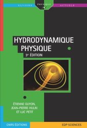 book Hydrodynamique physique: 3e édition