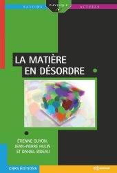 book La matière en désordre