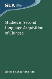 book Studies in Second Language Acquisition of Chinese