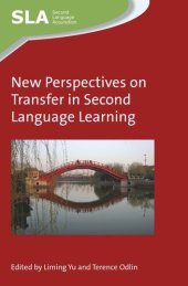 book New Perspectives on Transfer in Second Language Learning